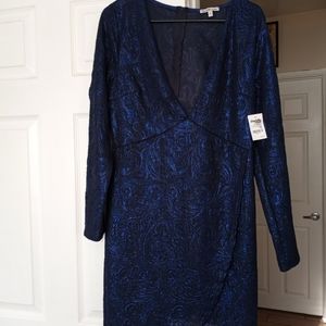 Blue Party Dress-New-Never Worn